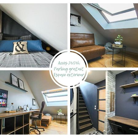 Breux-Jouy Maisonnette En Duplex Avec Terrasse מראה חיצוני תמונה