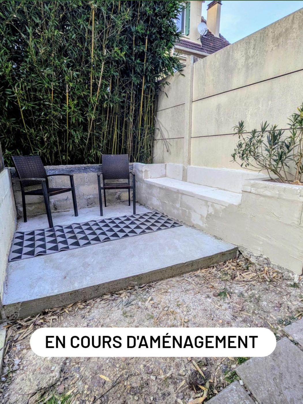 Breux-Jouy Maisonnette En Duplex Avec Terrasse מראה חיצוני תמונה